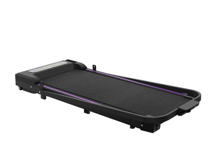 Under Desk Treadmill, Walking Pad, 2 in 1 Portable Treadmill with Handle Remote Control LED Display, Walking Jogging Machine for Home Office Use Black