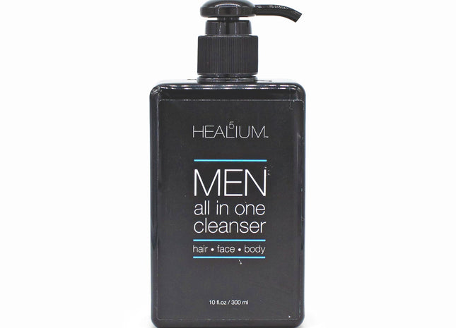 HEALIUM Men All In One Cleanser 10oz - Imperfect Container