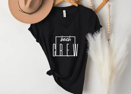 Bach Crew Bride To be Party Bachelorette V-Neck T-shirt