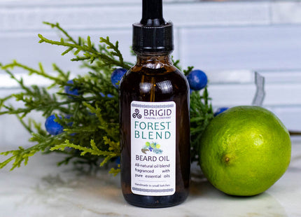 Forest Blend Natural Beard Oil - Juniper, Pine, Balsam, Cedar, and Lime