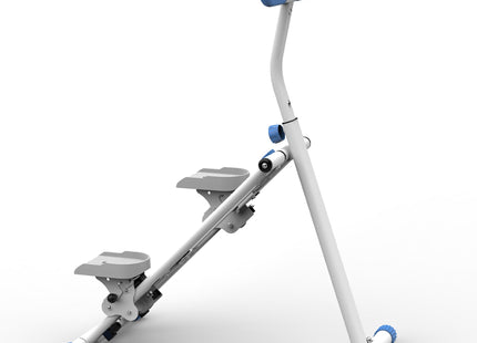 Stair Stepper with resistance Home-Upgrade Vertical Climber Workout Machine for Full-Body Exercise Climber Fitness Equipment with Stable Frame Adjustable Handlebar-Blue