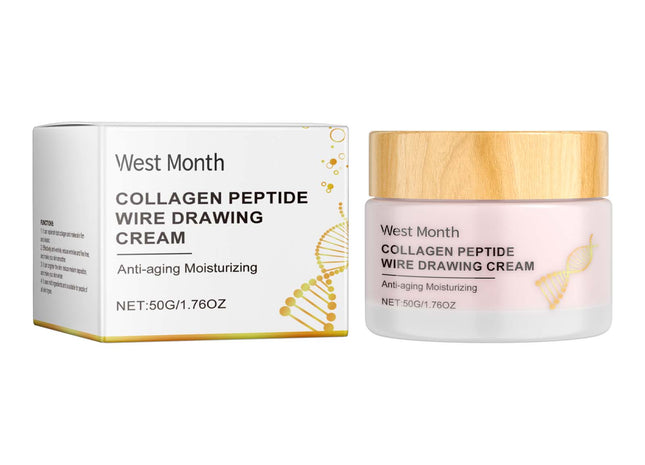 West&Month Collagen Polypeptide Skin Care Cream, Facial Hydrating Skin Care And Moisturizing Skin Moisturize