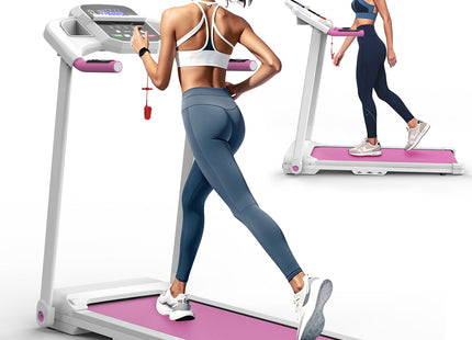 Foldable Treadmill 2.5HP Electric Folding Treadmill Running Walking Machine for Home Gym, Max 265 LBS Weight Capacity