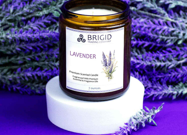 Lavender Soy Wax Candle - Lavender, Lavender, and More Lavender