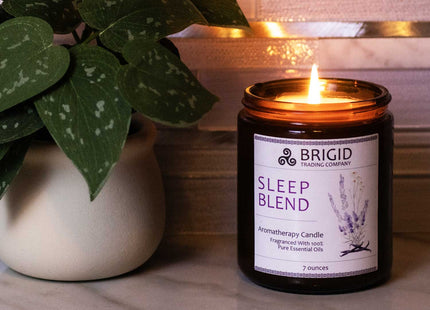 Sleep Blend Soy Wax Candle - Lavender, Chamomile, and Vanilla