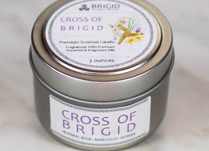 Imbolc Soy Wax Candle - Heather, Rose, Narcissus & Vetiver