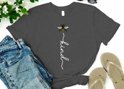Inspirational Shirt – Bee Kind Script Tee