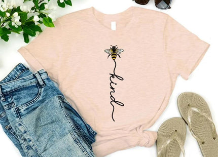 Inspirational Shirt – Bee Kind Script Tee