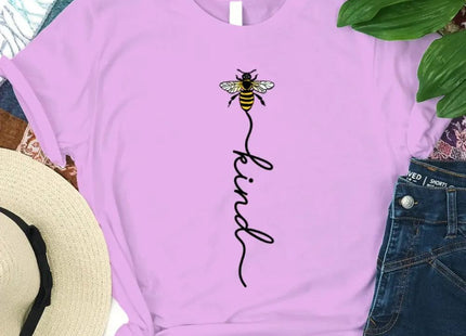 Inspirational Shirt – Bee Kind Script Tee