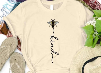 Inspirational Shirt – Bee Kind Script Tee