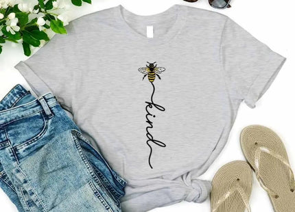 Inspirational Shirt – Bee Kind Script Tee