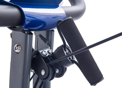 Exercise Bike,Workout Bikes for Home,Folding Stationary Bikes for Home with 16-Level Magnetic Resistance, 300LBS Capacity X-Bike Indoor Exercise Equipment with Heart Rate Sensor & LCD Monitor