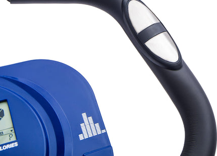 Exercise Bike,Workout Bikes for Home,Folding Stationary Bikes for Home with 16-Level Magnetic Resistance, 300LBS Capacity X-Bike Indoor Exercise Equipment with Heart Rate Sensor & LCD Monitor