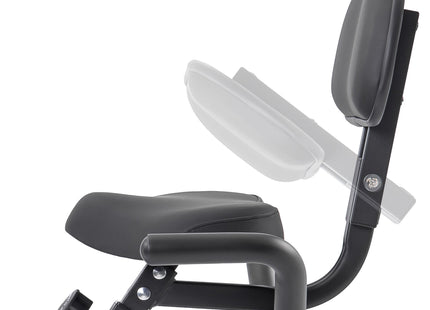 Exercise Bike,Workout Bikes for Home,Folding Stationary Bikes for Home with 16-Level Magnetic Resistance, 300LBS Capacity X-Bike Indoor Exercise Equipment with Heart Rate Sensor & LCD Monitor