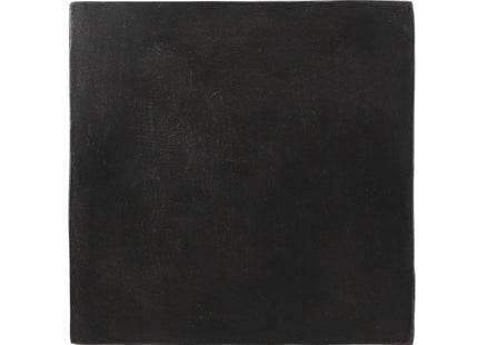 Modern Outdoor Lightweight Concrete Side Table with Geometric Design in Copper