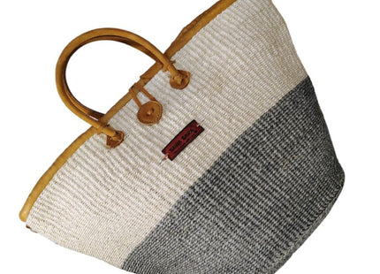Ash & Ivory Wisdom Handmade Sisal Straw Basket Tote
