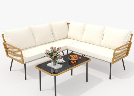 Comfortable Outdoor Sectional Patio Furniture Set for Relaxation