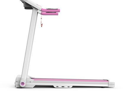 Foldable Treadmill 2.5HP Electric Folding Treadmill Running Walking Machine for Home Gym, Max 265 LBS Weight Capacity