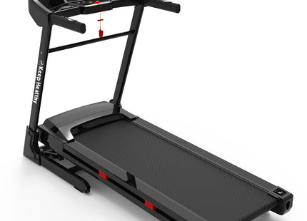 Treadmills for Home, Electric Treadmill with  Automatic Incline, Foldable 3.5HP Workout Running Machine Walking, Double Running Board Shock Absorption Pulse Sensor Bluetooth Speaker APP FITSHOW.400lbs