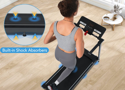 NEW Folding Treadmills Walking Pad Treadmill for Home Office -2.5HP Walking Treadmill With Incline 0.5-7.5MPH 265LBS Capacity Treadmill for Walking Running