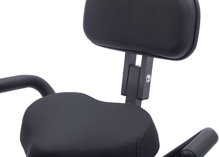 Exercise Bike,Workout Bikes for Home,Folding Stationary Bikes for Home with 16-Level Magnetic Resistance, 300LBS Capacity X-Bike Indoor Exercise Equipment with Heart Rate Sensor & LCD Monitor