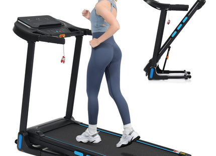 New Treadmills for Home, 3.5HP Hydraulic System Auto Foldable Treadmill with Incline,10MPH 350Lbs Weight Capacity Electric Treadmills with Heart Rate Sensors,Type C & USB Charge ,Bluetooth Speaker