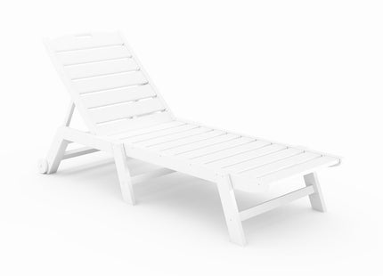 Flat Armless Chaise Lounge