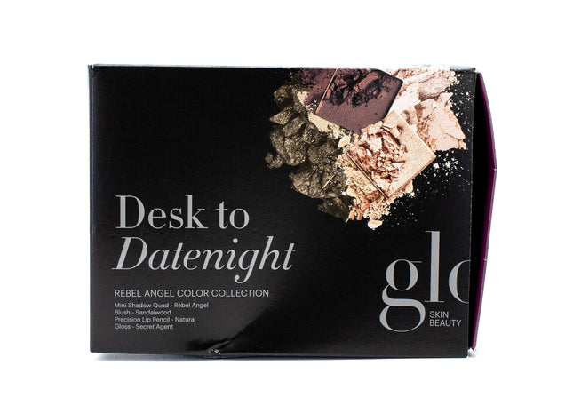 glo SKIN BEAUTY Desk to Datenight Rebel Angel Collection 4 piece - Imperfect Box