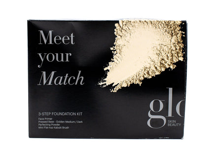 glo SKIN BEAUTY Meet Your Match Foundation Kit GOLDEN MED 5 pcs - Imperfect Box
