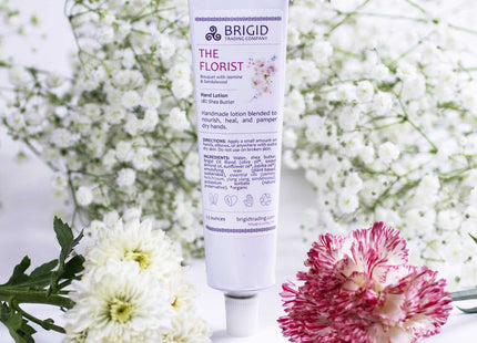 The Florist Natural Hand Lotion - Jasmine, Ylang Ylang, Helichrysum, and Sandalwood