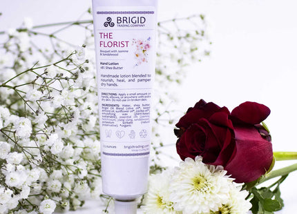 The Florist Natural Hand Lotion - Jasmine, Ylang Ylang, Helichrysum, and Sandalwood