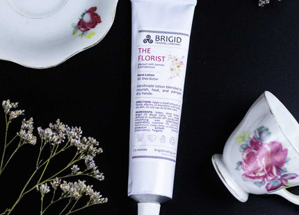 The Florist Natural Hand Lotion - Jasmine, Ylang Ylang, Helichrysum, and Sandalwood