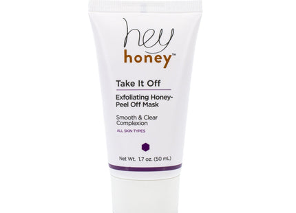 hey honey TAKE IT OFF Exfoliating Honey Peel Off Mask 1.7oz - Imperfect Box