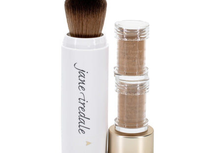 jane iredale Amazing Base Loose Mineral Powder Refillable Brush SPF15 WARM BROWN 0.18oz - New