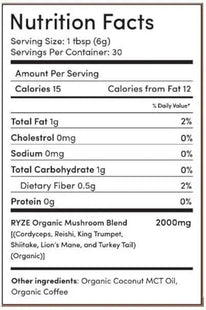 Ryze Mushroom Coffee (30 Servings) Pack of 2