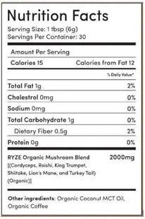 Ryze Mushroom Coffee (30 Servings) Pack of 2