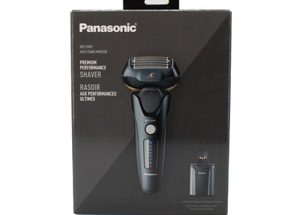 Panasonic ARC5 ES-LV97 Electric Razor with Cleaning System in Black - New