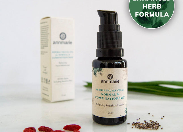 Herbal Facial Oil for Normal & Combination Skin (15ml)- Collective