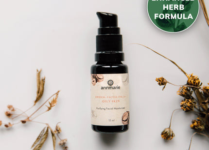 Herbal Facial Oil for Oily Skin (15ml)- Collective