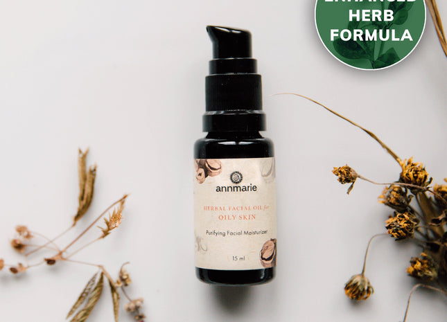 Herbal Facial Oil for Oily Skin (15ml)- Collective