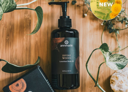 Divine Woods - Luxurious Body Oil (200ml)- Collective