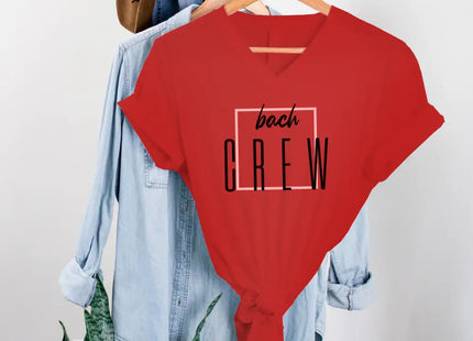 Bach Crew Bride To be Party Bachelorette V-Neck T-shirt