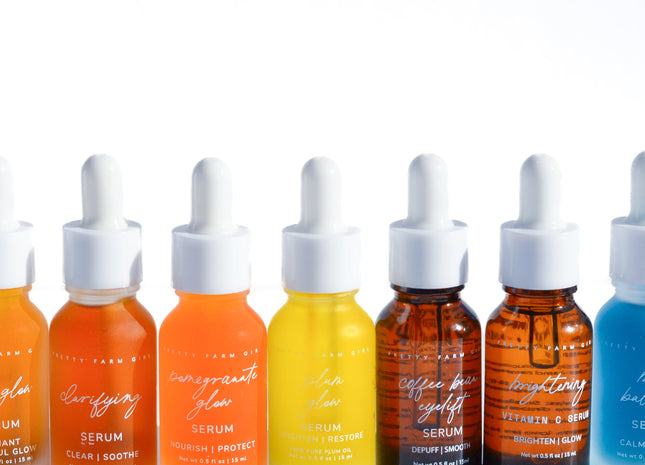 Daily Glow Serum Bundle Organic Pressed Nourishing Serums