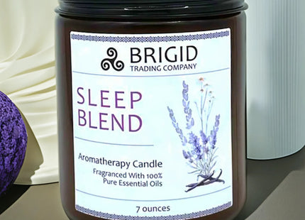 Sleep Blend Soy Wax Candle - Lavender, Chamomile, and Vanilla