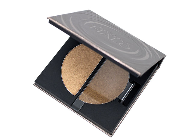 smashbox Halo Glow Highlighter Duo GOLDEN BRONZE 0.17oz - Missing Box