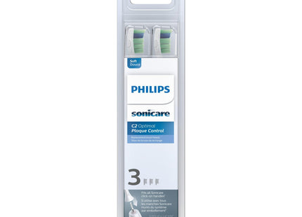 Philips Sonicare C2 Toothbrush Heads HX9023/65 White 3 pack - New