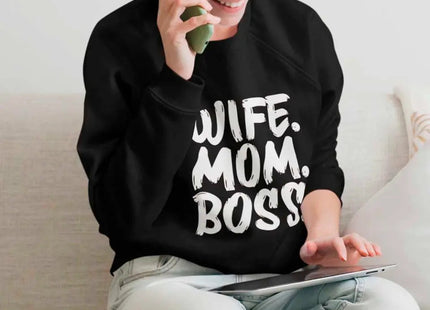 Wife Mom Boss Sweatshirt