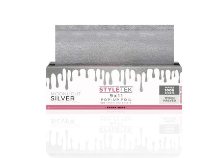 Styletek Moonlight Silver Smooth Foil 9 x 11