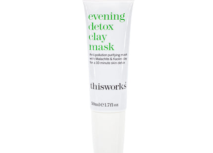 thisworks Evening Detox Clay Mask 1.7oz - Imperfect Box