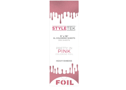 Styletek Pretty In Pink Balayage XL Sheets 200ct 5x16